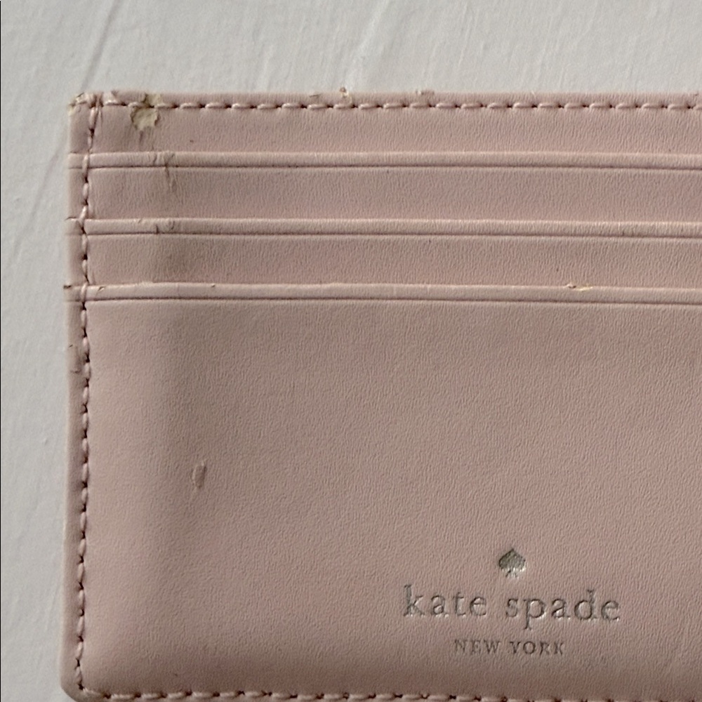 Coach Pink ID card wristlet and Kate Spade Mauve Card Holder Set - Picture 12 of 15